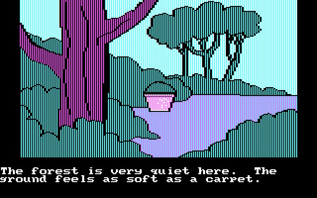 winnie-the-pooh-in-the-hundred-acre-wood screenshot for dos