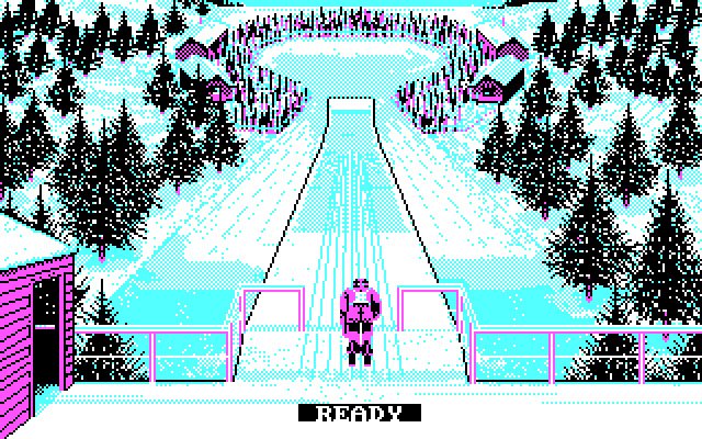 winter-olympiad-88 screenshot for dos