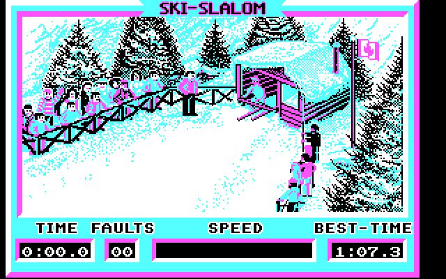 Winter Olympiad 88 screenshot