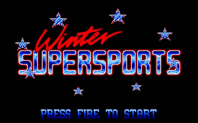 winter-supersports-1992 screenshot for dos