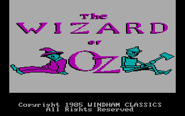 the-wizard-of-oz screenshot for dos