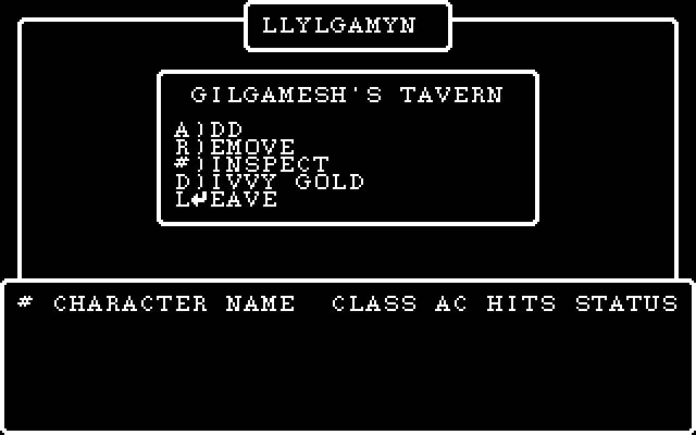 wizardry-3-legacy-of-llylgamyn screenshot for dos