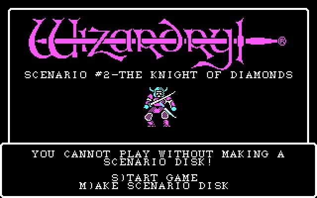 Wizardry 2: The knight of diamonds