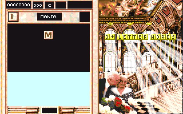 wordtris screenshot for dos