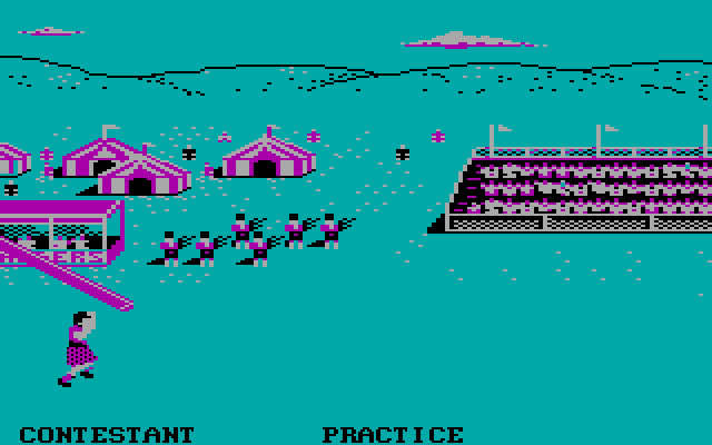 world-games screenshot for dos