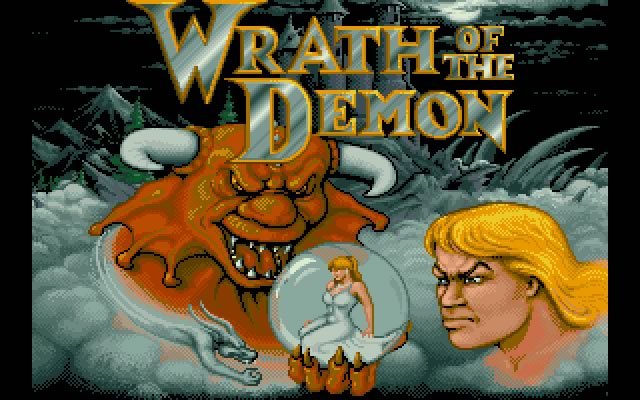 wrath-of-the-demon screenshot for dos