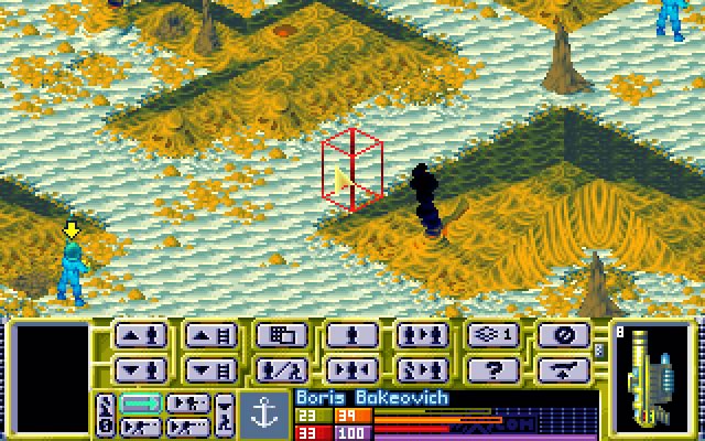 x-com-terror-from-the-deep screenshot for dos