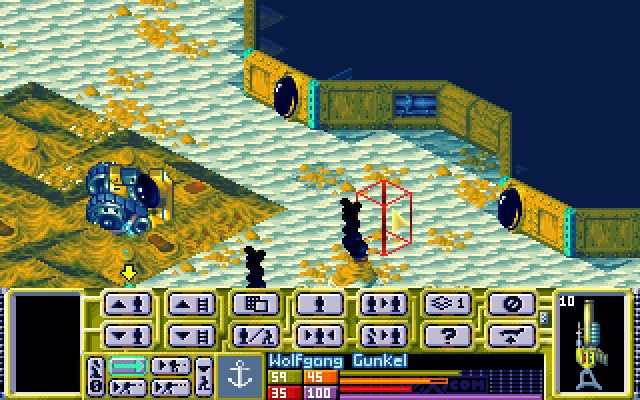 x-com-terror-from-the-deep screenshot for dos