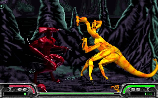 xenophage-alien-bloodsport screenshot for dos