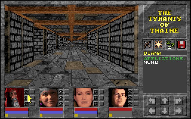 yendorian-tales-the-tyrants-of-thaine screenshot for dos