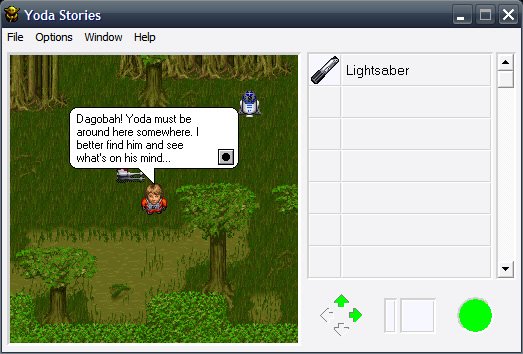 star-wars-yoda-stories screenshot for winxp