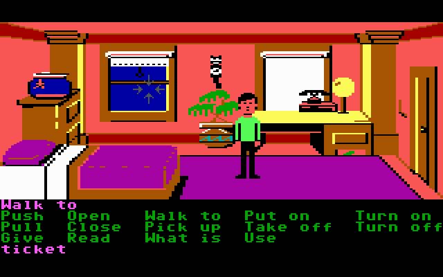 zak-mckracken-and-the-alien-mindbenders screenshot for dos