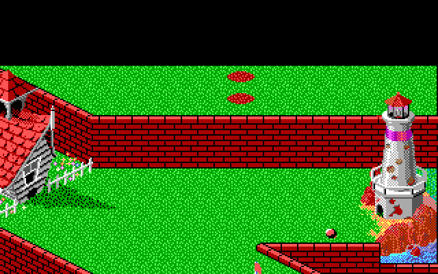 zany-golf screenshot for dos