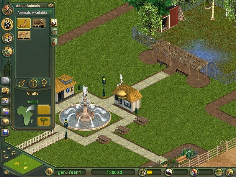 Zoo Tycoon 2 Screenshot, video game screenshot