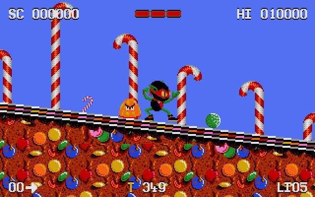 zool screenshot for dos