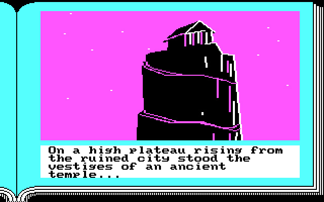 zork-quest-the-crystal-of-doom screenshot for dos