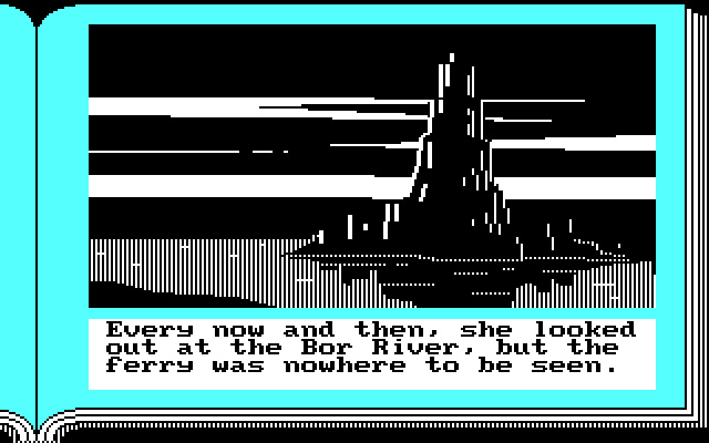 zork-quest-the-crystal-of-doom screenshot for dos