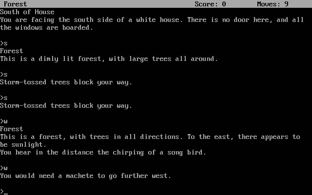 Zork I: The Great Underground Empire screenshot