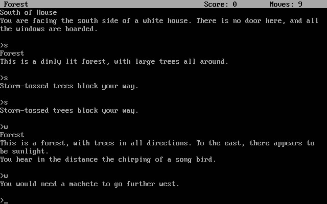 zork-i-the-great-underground-empire screenshot for dos