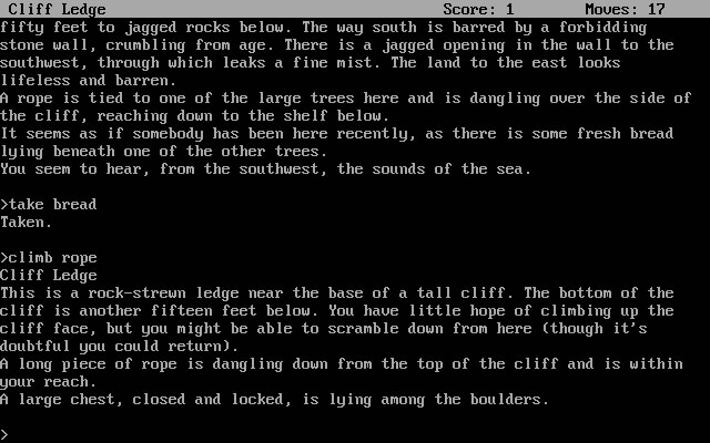 zork-iii-the-dungeon-master screenshot for dos