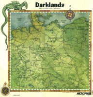 Darklands map of medieval Germany