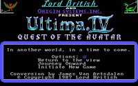 RPG spotlight - Ultima IV: Quest of the Avatar