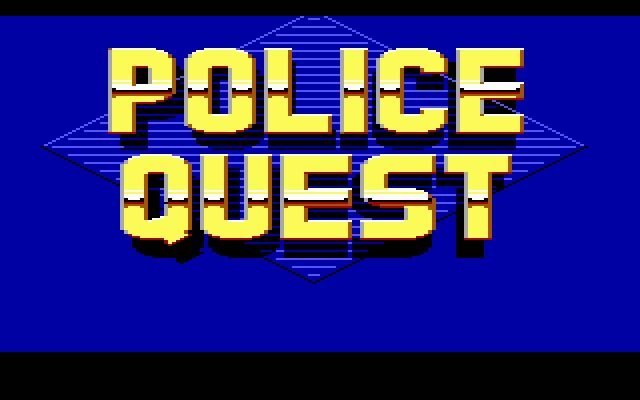 The first Police Quest: In Pursuit of the Death Angel