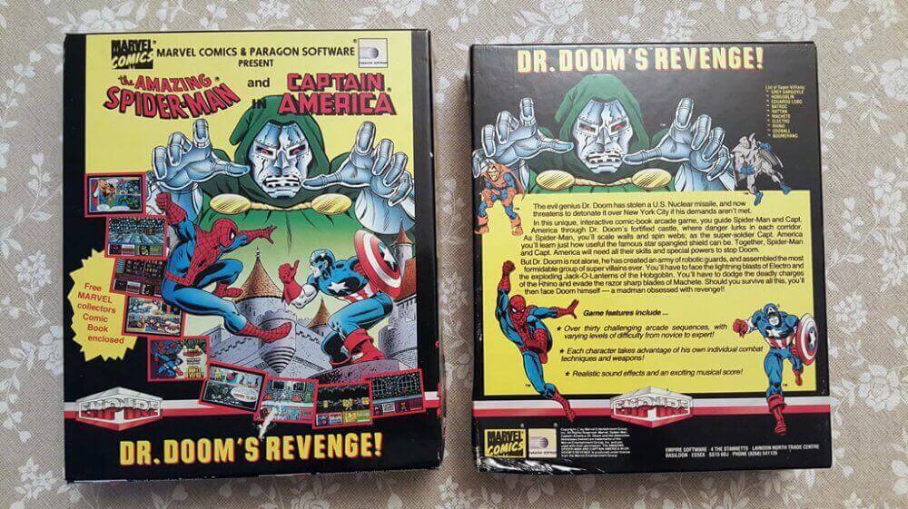 Download The Amazing Spider-Man and Captain America in Dr. Doom's Revenge!  - My Abandonware