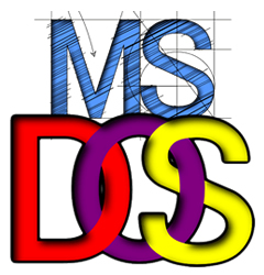 MS DOS logo